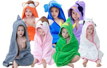 baby hooded towel